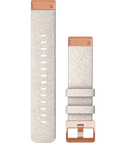 Amazon.com: Garmin QuickFit 20 mm Watch Band - Cream Heathered