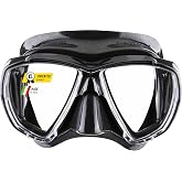 Cressi Adult Dive Mask with Inclined Lens for Scuba Diving - Big Eyes: made in Italy