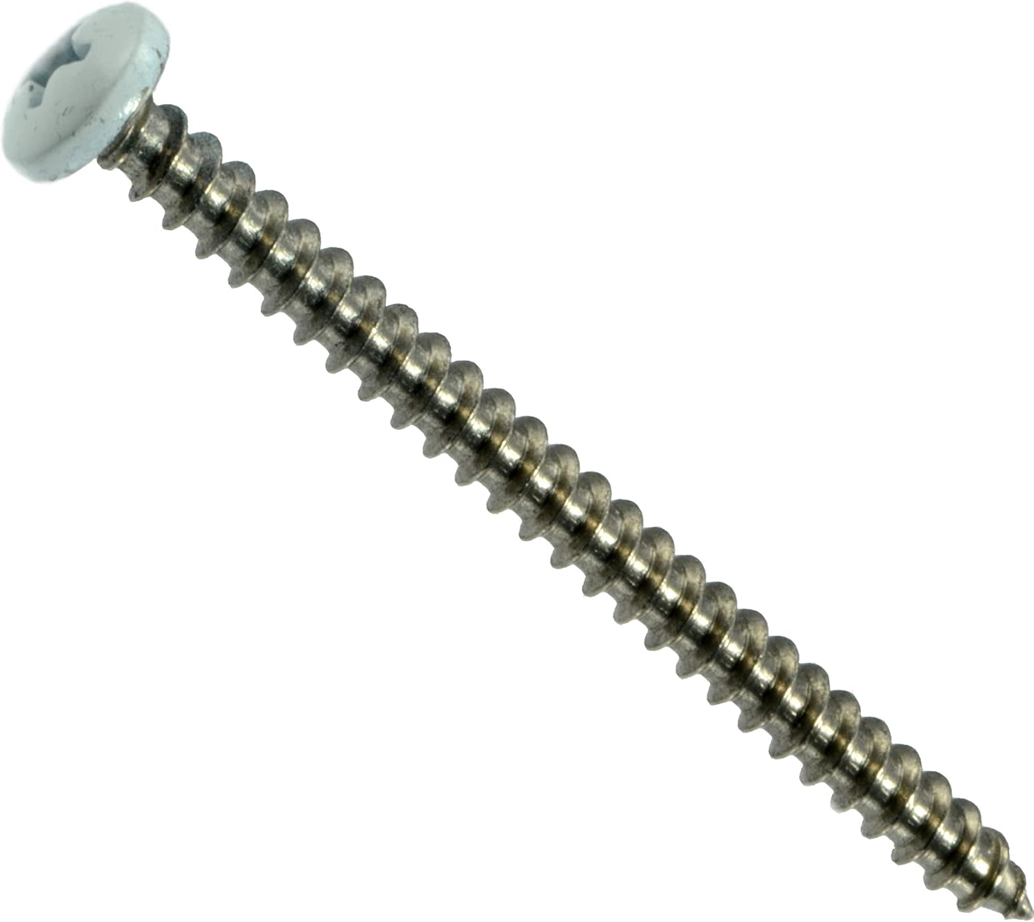 HardtoFind Fastener 014973359249 White Pan Shutter Screws