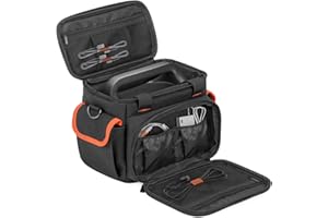 Trunab Carrying Case Compatible with Jackery Portable Power Station Explorer 160/240/300, Storage Bag with Waterproof Bottom and Front Pockets for Charging Cable and Accessories