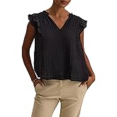 Velvet by Graham & Spencer Womens Eva Textured Gauze Blouse
