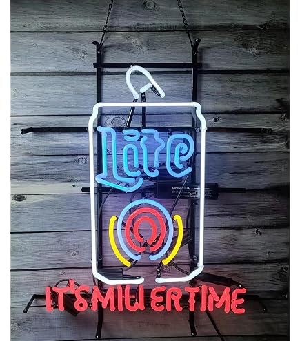 Urby Miller Lite Texas Neon Sign Neon Light Beer Bar Pub