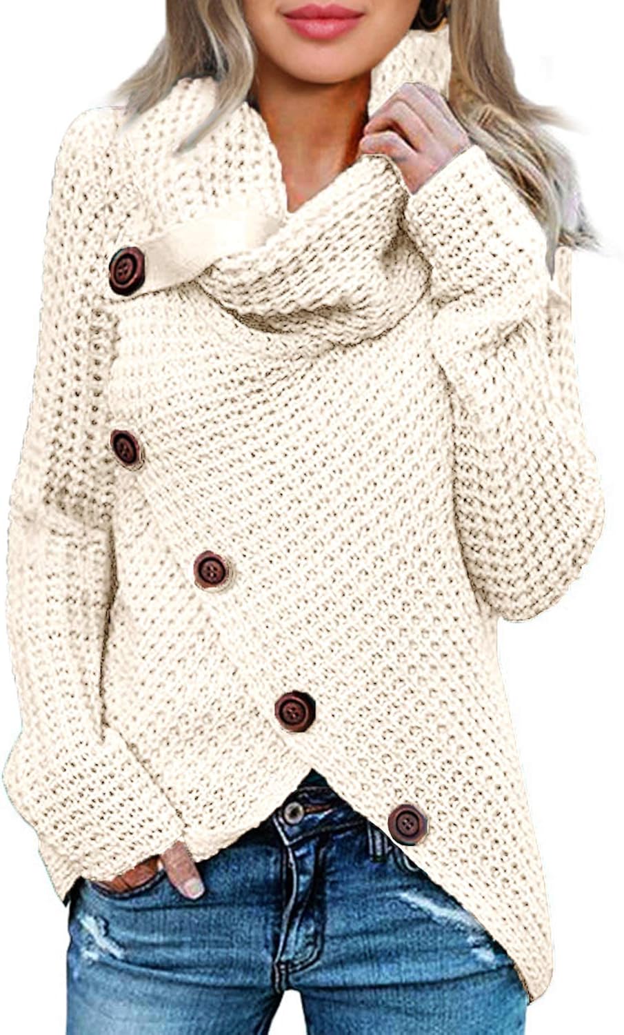 pullover mit wei�em kragen damen