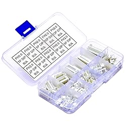 Kidisoii JST Connector Kit, PH2.0 DIP Header Jst