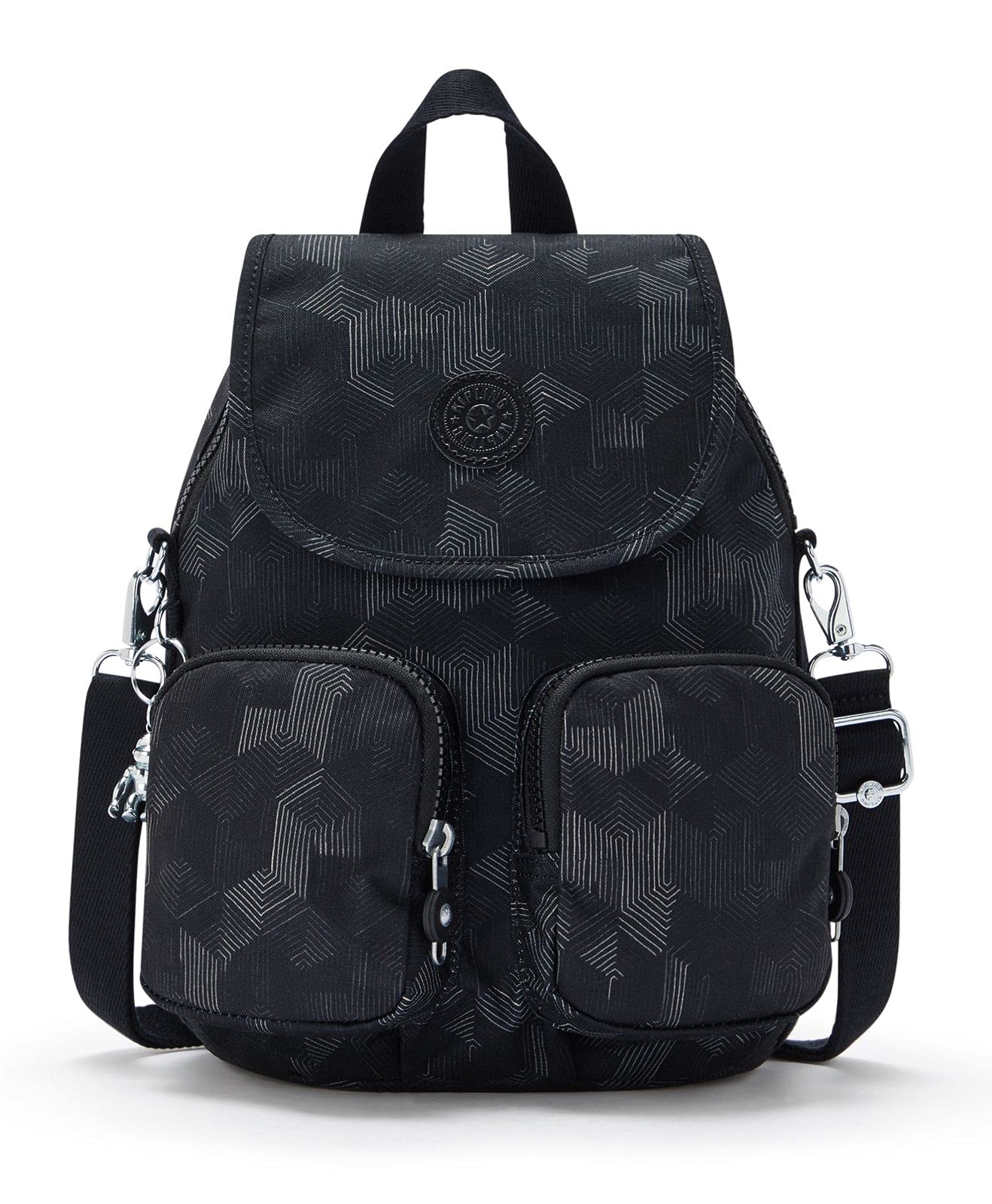 Kipling Backpacks FIREFLY UP Mysterious Grid