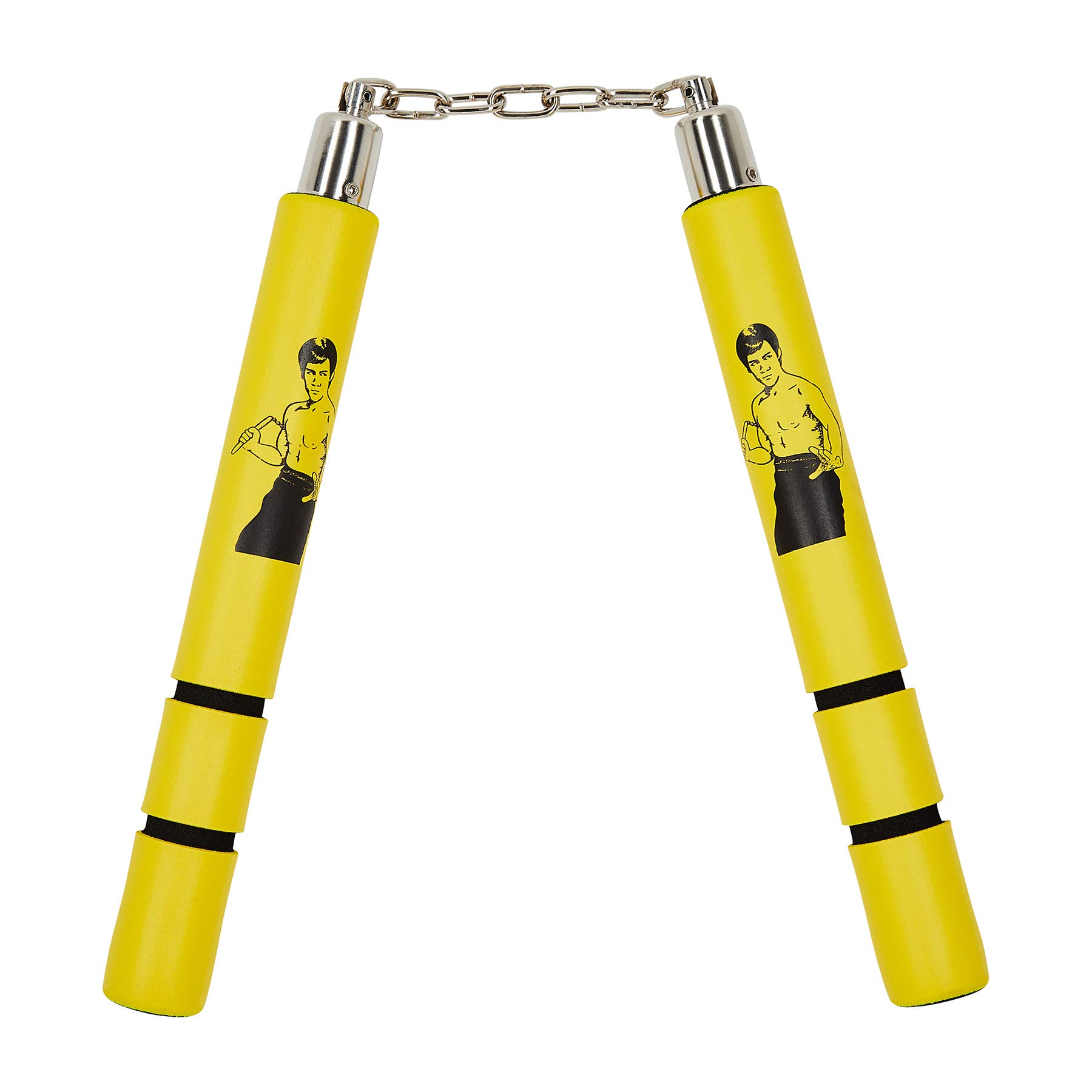 Playwell Foam Rubber Safety Training Nunchucks - Yellow - PRE ORDER