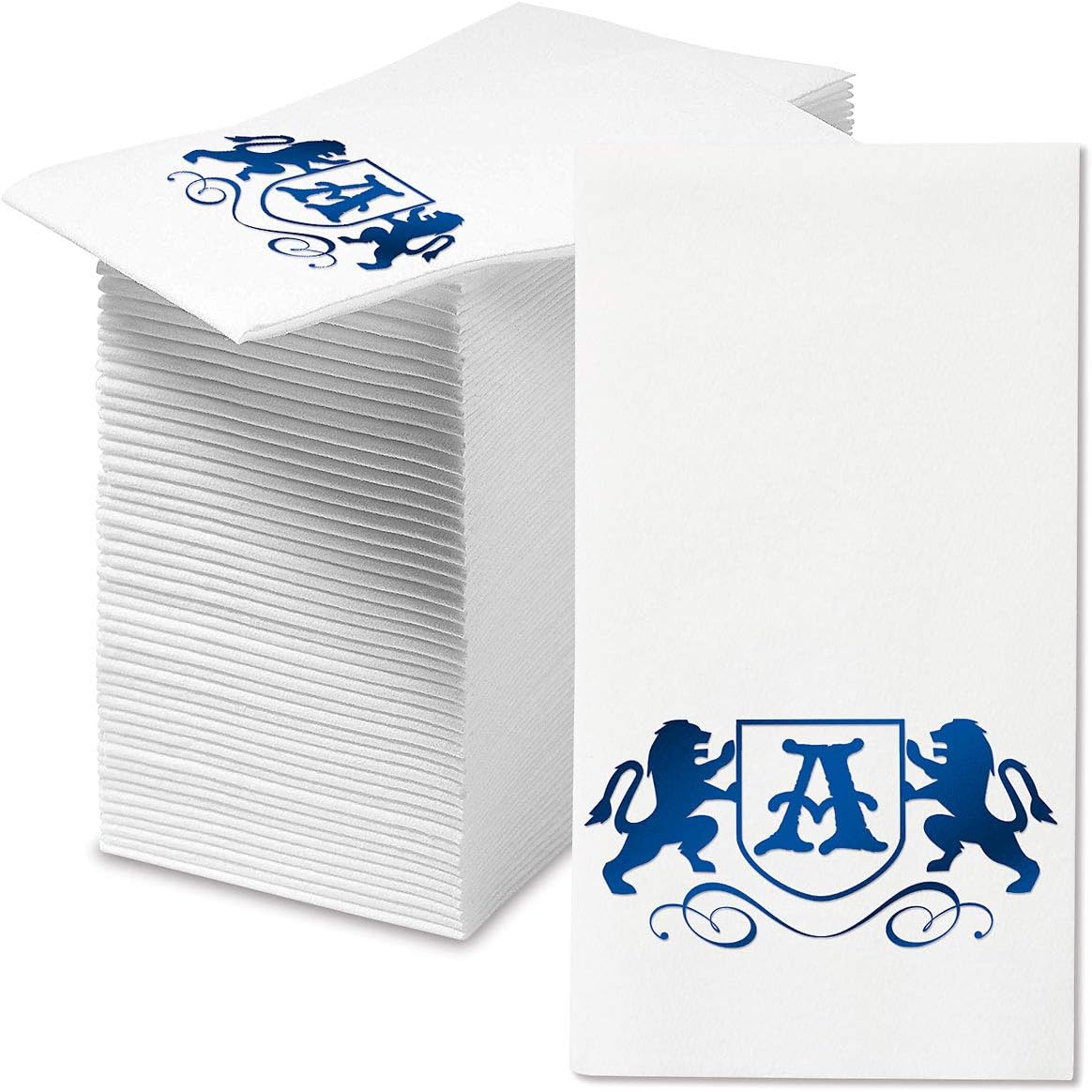 monogrammed disposable hand towels for bathroom