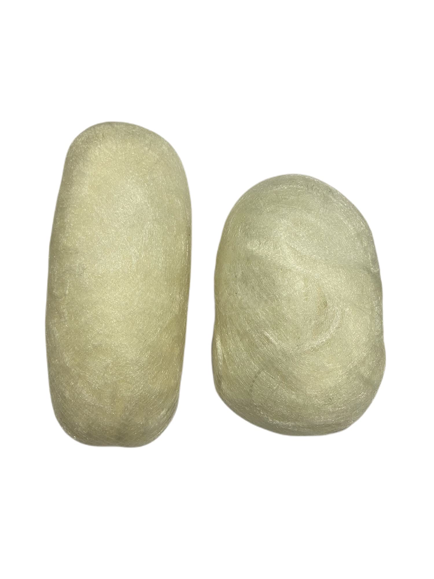 Hair Padding For Updos Hair Extension Bun Maker Volume Insert Pads x2 (White Blonde)