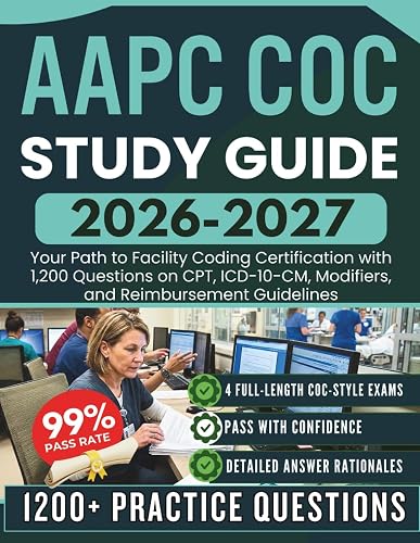 AAPC COC Study Guide 2026-2027: Your Path to Facility Coding ...