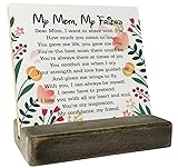 Gift for Mom from Daughter or Son - "My Mom, My