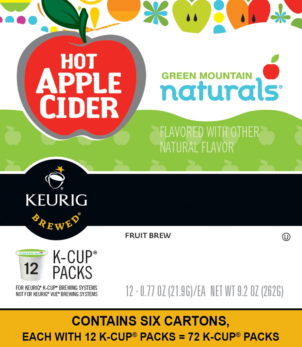 Paquetes Keurig Green Mountain Naturals Hot Apple Cider K Cup Amazon Com Grocery Gourmet Food