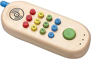 THE ORIGINAL TOY COMPANY Wooden Cell Phone by Original Toy Company