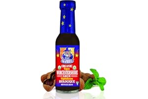 EDWARD & SONS The Wizards Organic Vegan Worcestershire Sauce - Organic Worcestershire Sauce, Vegetarian Worcestershire Sauce, Vegan Fish Sauce - 5 Fl Oz