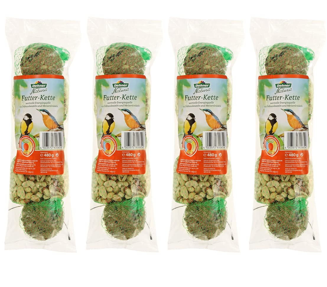 Dehner Natura Wild Bird Feed 4 x 480g (1920g)