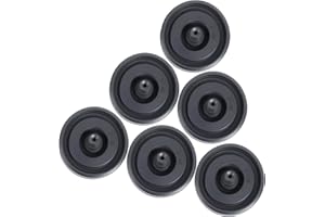 HUTUDAN 6 Pack Toilet Fill Valve Seal Replacement for Kohler 83143 - Compatible with Fluidmaster 200/242/400/747 Models - Durable Rubber Diaphragm Assembly for DIY Leak Prevention & Tank Repair