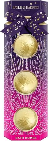 Baylis & Harding Moonlight Fig Bath Bomb Trio Gift Set - Vegan Friendly view 2