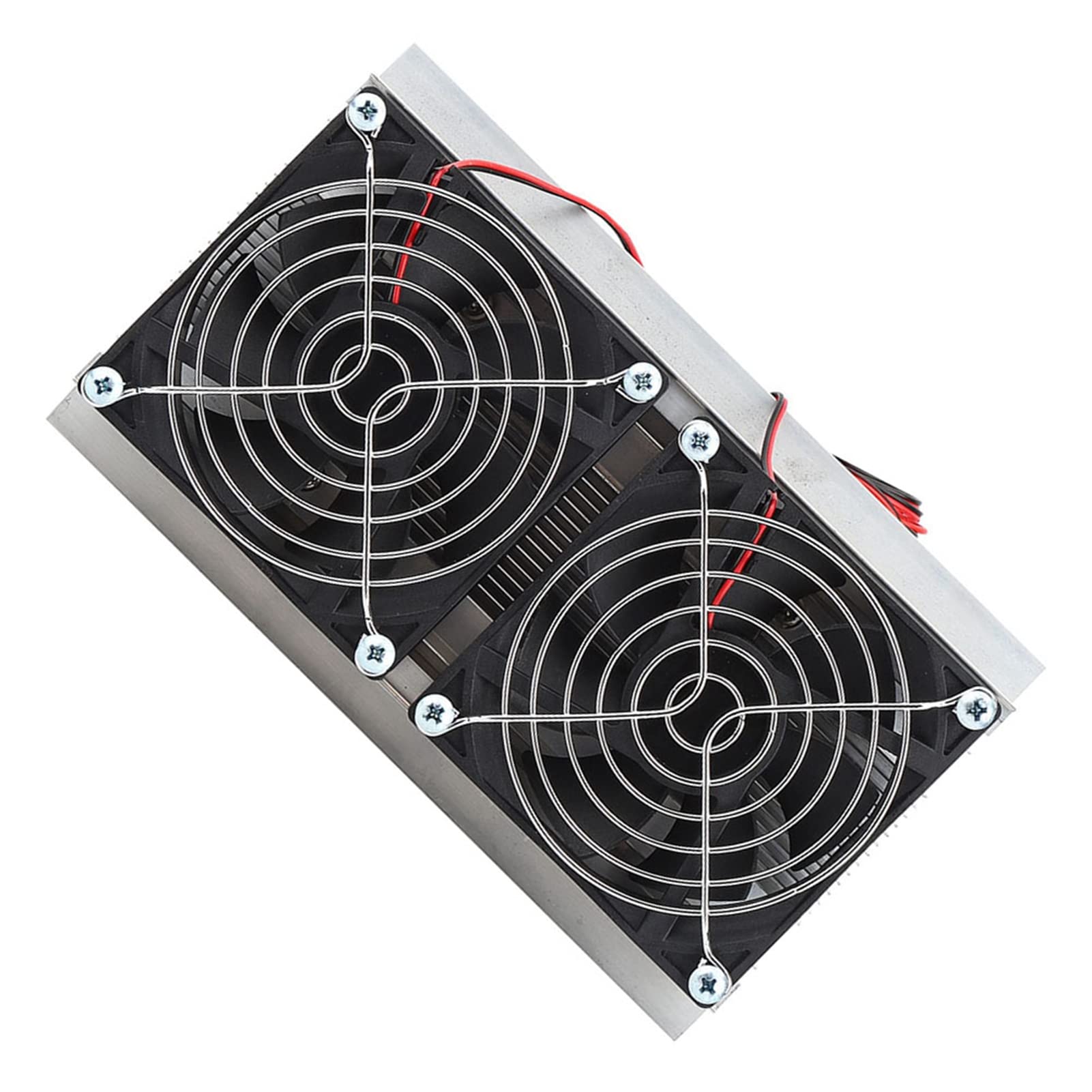 Hilitand Dual-core Thermoelectric Cooler Peltier Cooling System Semiconductor Refrigeration DIY Cooling System 12V 120W for Plate Cooling Small Space Cooling