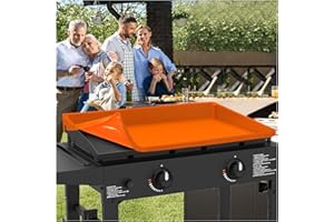 MOKASI 28" Silicone Griddle Cover for Blackstone: Grill Accessories 28 inch Full Wrap-Around Griddle Flat Top Cover Food-Grade Protection Grill Buddy Mats