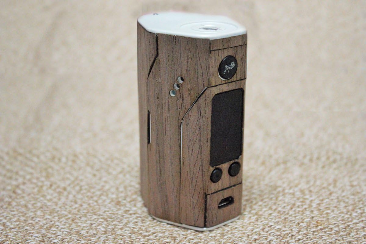 iZumi Supply Real Wood Wrap Skin Case For Wismec Reuleaux RX200S - Black Walnut (Light Walnut)