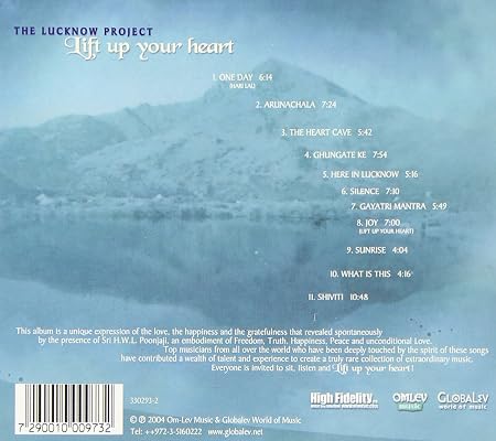 12.5cmx12.5cm/102 gms music CD - lift up your heart (7290010009732)