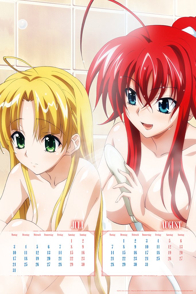 Highschool Dxd Wandkalender 2017 Amazon It Hiroji Mishima Libri In Altre Lingue