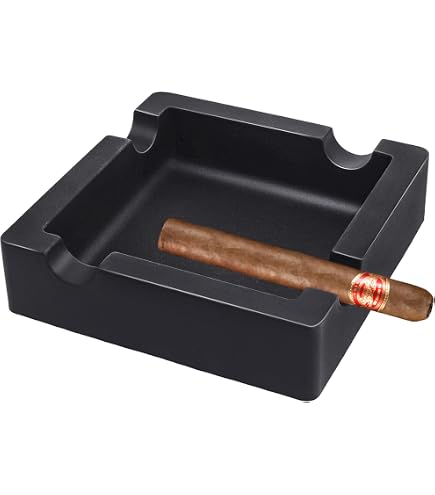 cigarette ashtray amazon Round Push Down with Spinning Tray Metal Ash Tray Large 5.2 Inches Home Ashtray for Indoor and Outside Patio (Silver) : Home & Kitchen Cigar Ashtray Large Ceramic Cigarettes