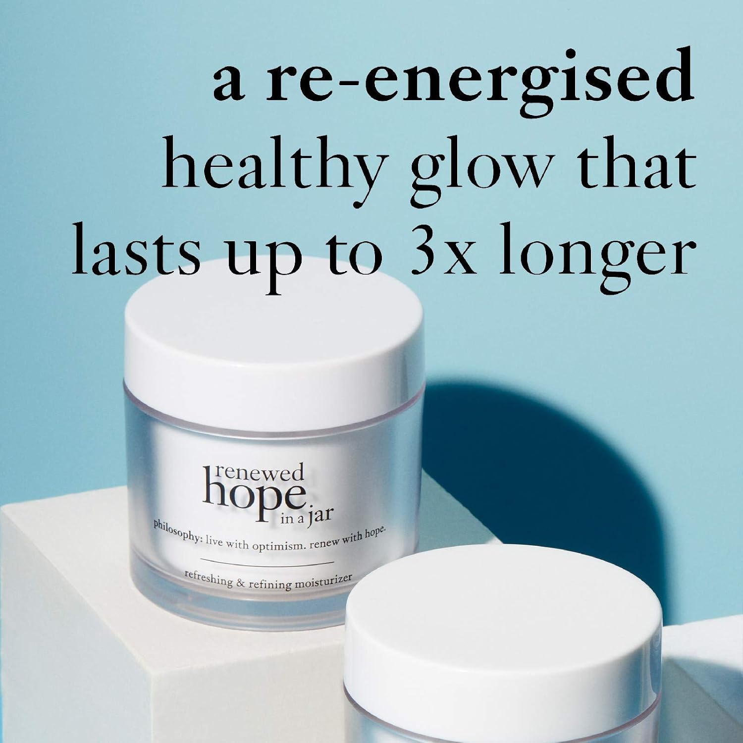 philosophy hope in a jar smooth-glow multi-tasking moisturiser 60ml, with hyaluronic acid, glycolic acid & pro-vitamin p - Image 4