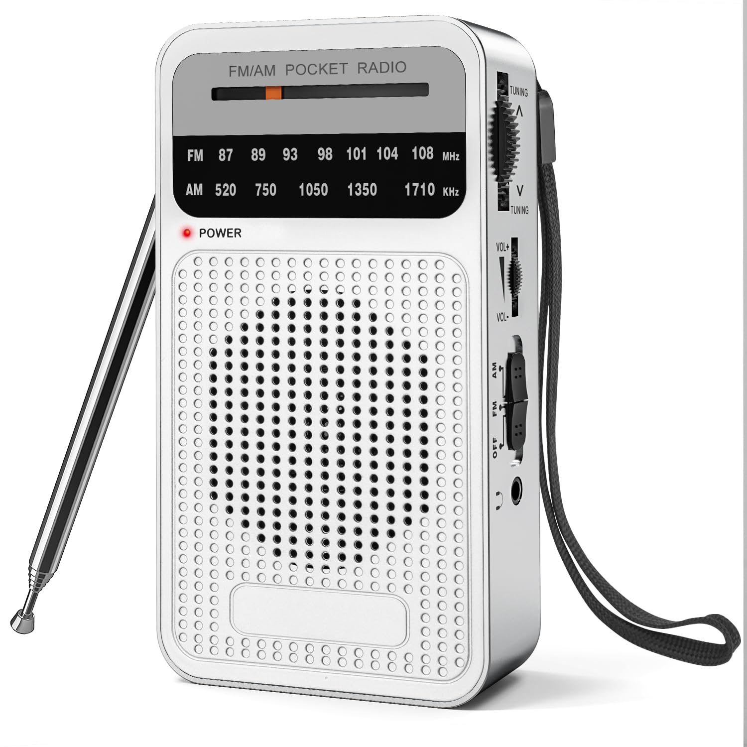 Portable Radio AM FM with Long Range