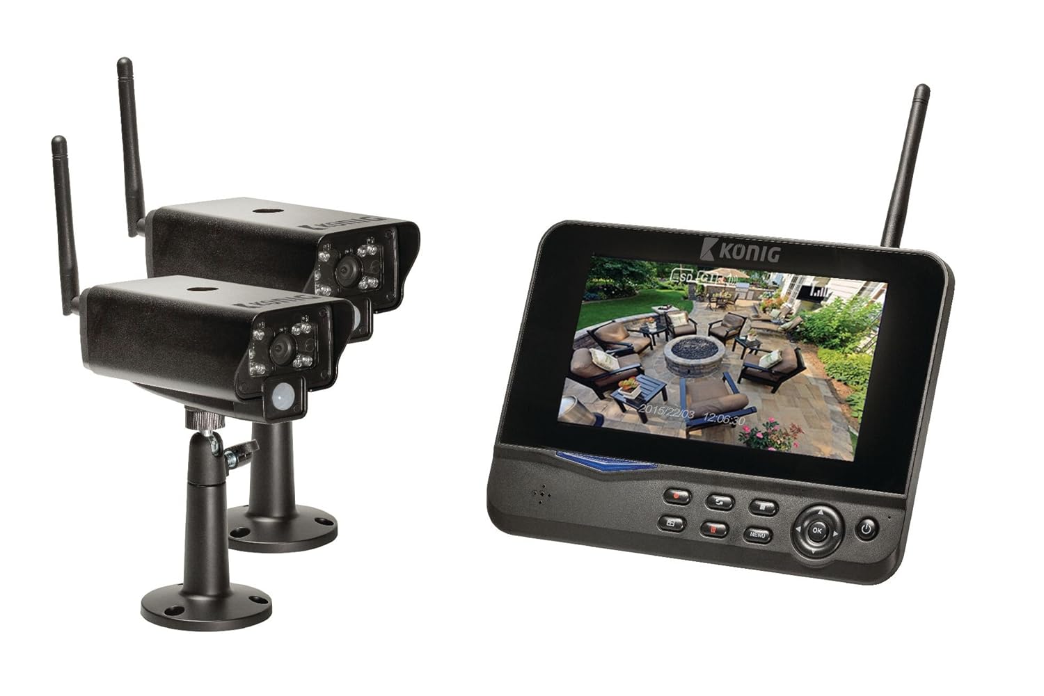 König SASTRANS61 digitales drahtloses Amazon.de Kamera