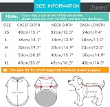 Zunea Small Dog Shirt Striped Love Heart Sequin Tee Soft Cotton S view 6