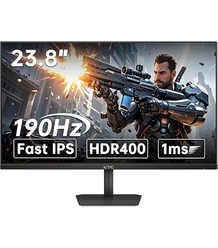 Amazon.com: KTC 24 Inch 180Hz/190Hz Gaming Monitor, FHD PC