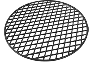 OLIGAI Cast Iron Cooking Grate,Grill Grate for 22 1/2 Inch Weber Kettle Grill,Grid Grates Replacement fit Weber 22 Performer Bar-B-Kettle,Master-Touch and One-Touch,Works on Recteq Bullseye and Barrel Grills