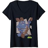 Womens Bowgart V-Neck T-Shirt