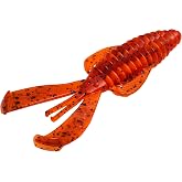 Strike King Rage Bug Fishing Lure, Soft Plastic Grub, Unique Design, Subtle Action