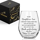 Innfueunun Thank You for Loving My Son,Daughter in Law Gifts from Mother in Law,Birthday Valentines Mother's Day Christmas Wedding Gift for Daughter in Law,15oz