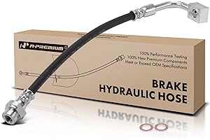 A-Premium Rear Passenger Outer Brake Hydraulic Hose Compatible with Dodge Journey 2009 2010 2011 2012