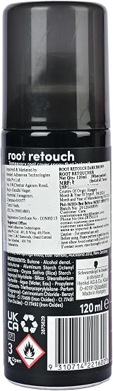 Schwarzkopf Root Retouch Dark Brown Temporary Root Concealer 120ml 40 view 8