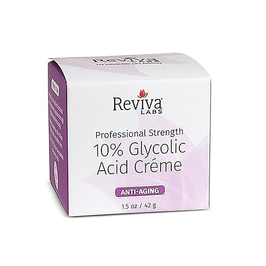 10 glycolic acid cream