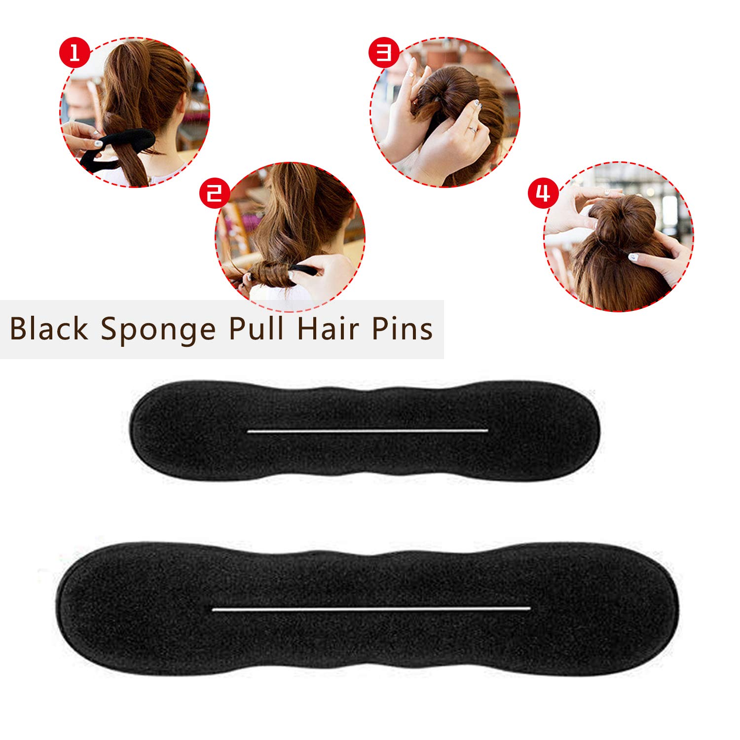 OBSCYON 27Pcs Hair Styling Set, Hair Design Styling Tools, DIY Accessories Hair Modelling Tool Kit Magic Fast Spiral Hair Braid Braiding Tool for Women and Girls: Beauty