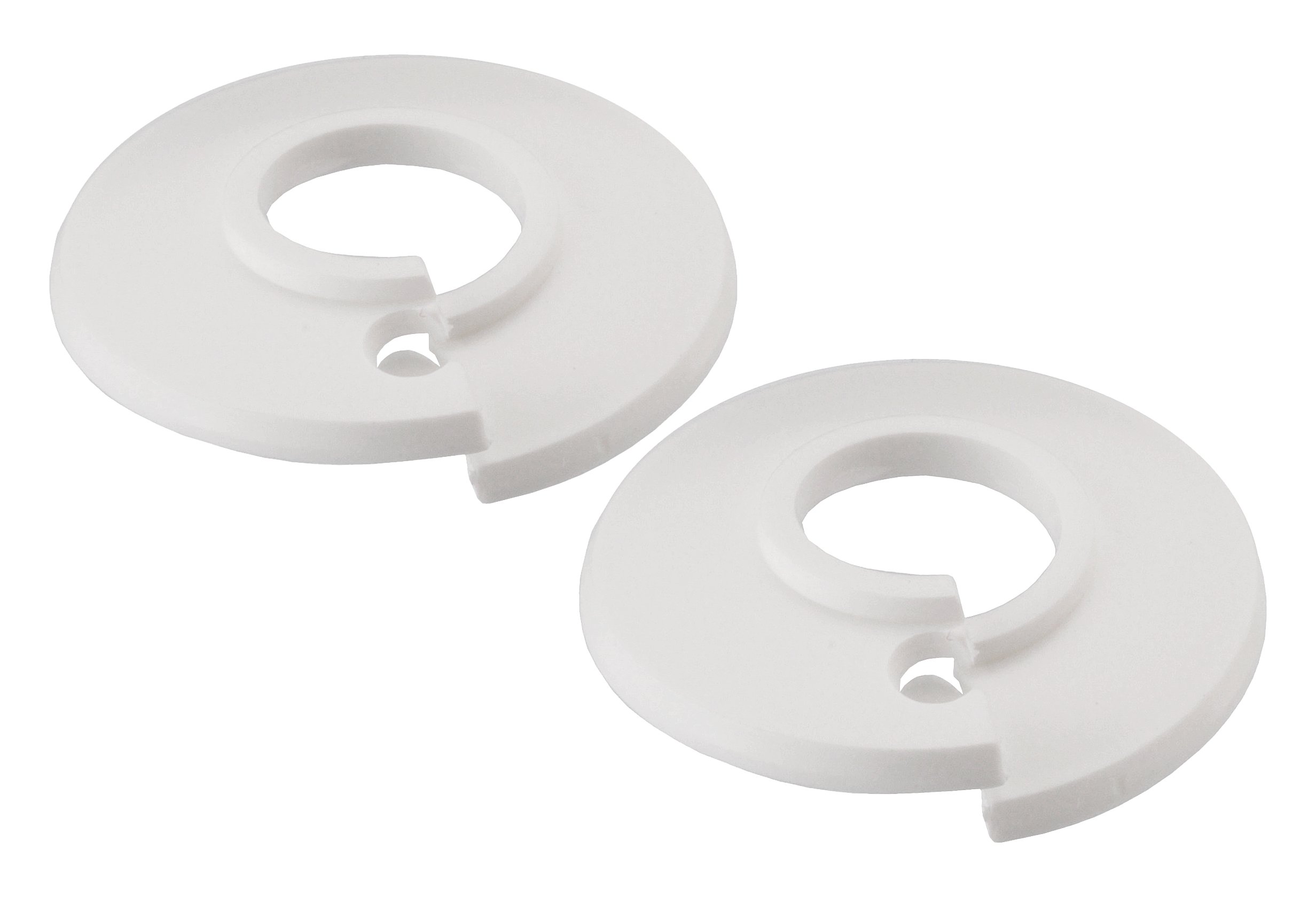 Cornat VRS Rosette 16 mm White Pack of 2 VRS661210