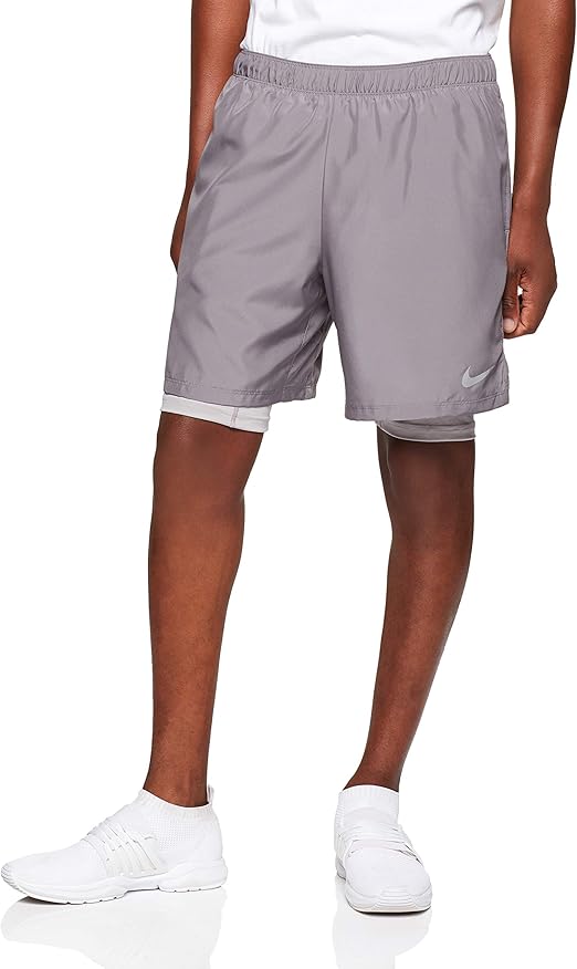nike challenger grey shorts
