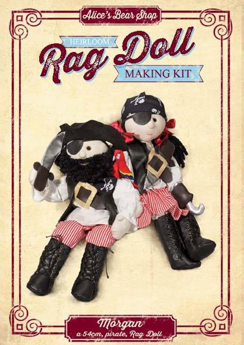 Rag Doll Making Kit 54cm (with free parrot finger puppet kit