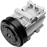 SCITOO AC Compressor for Ford for F150 3.8L 1990-1994 | Fast Cooling, Ultra Low Noise (&le;72 dB)Air Conditioner Compressor with Clutch, Easy Installation, 10000513