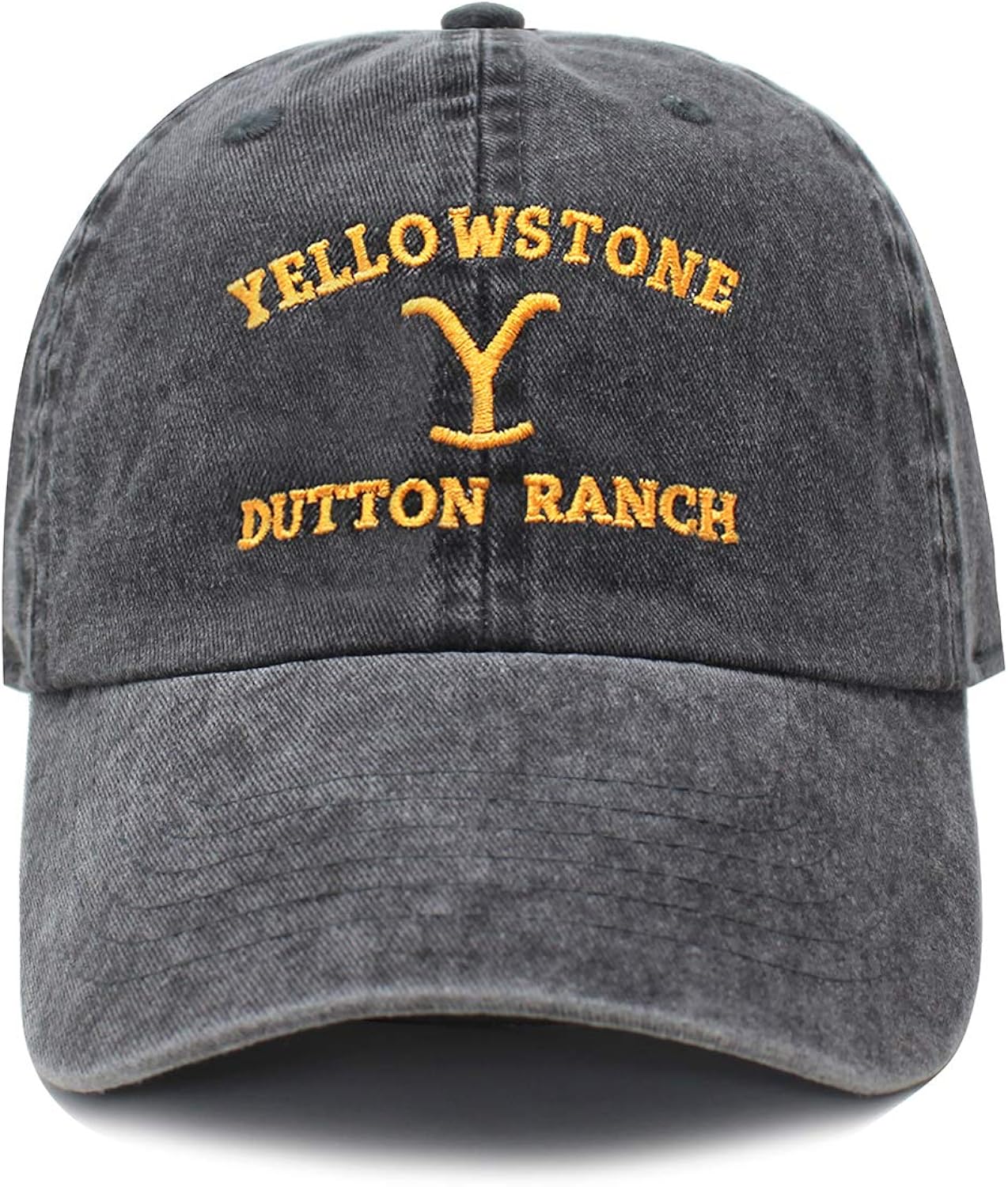 Yellowstone Dutton Ranch Dad Hat Cotton Baseball Cap Polo Style Low