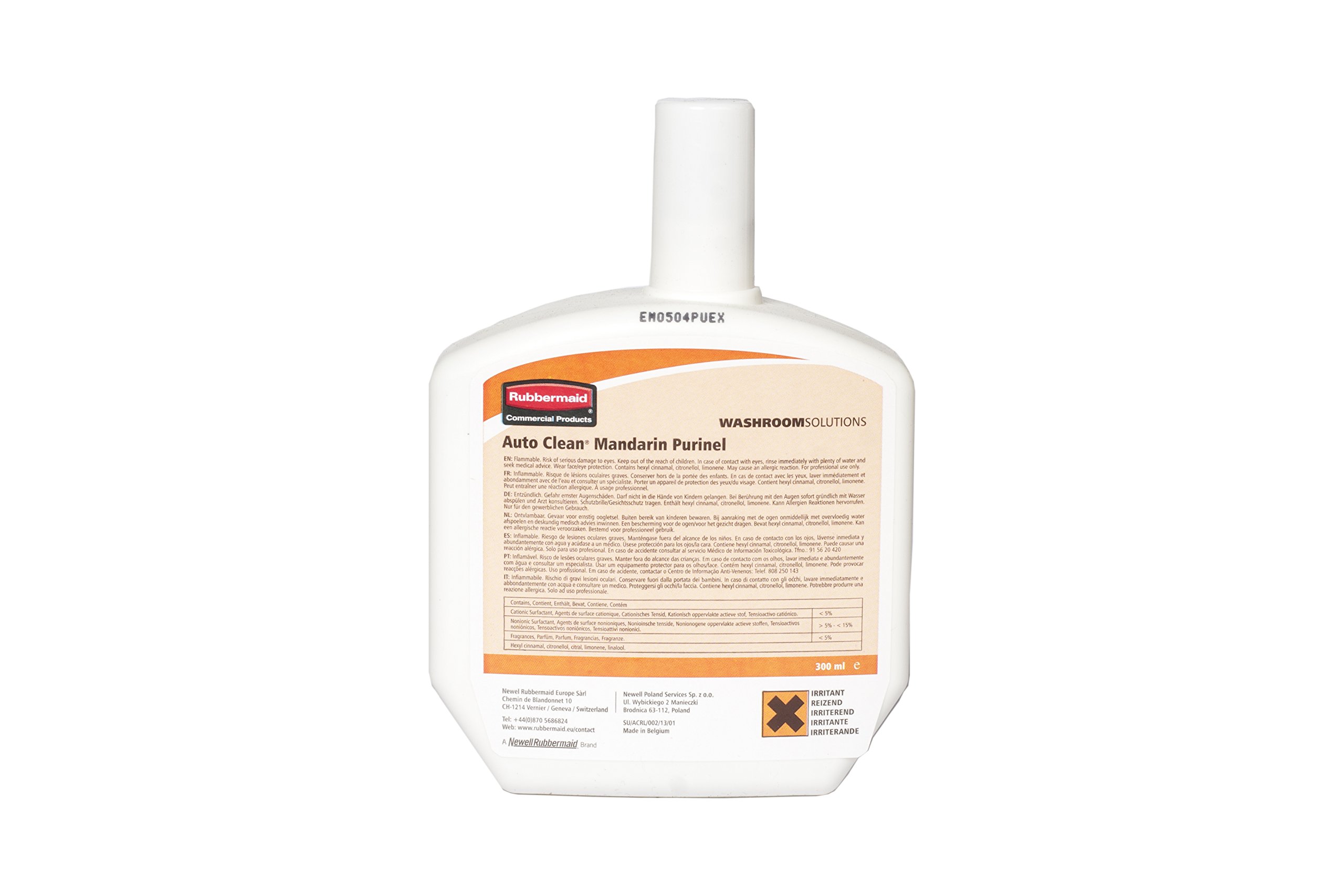 Rubbermaid Commercial Products Autoclean Refill Purinel with Orange Fragrance R0520109