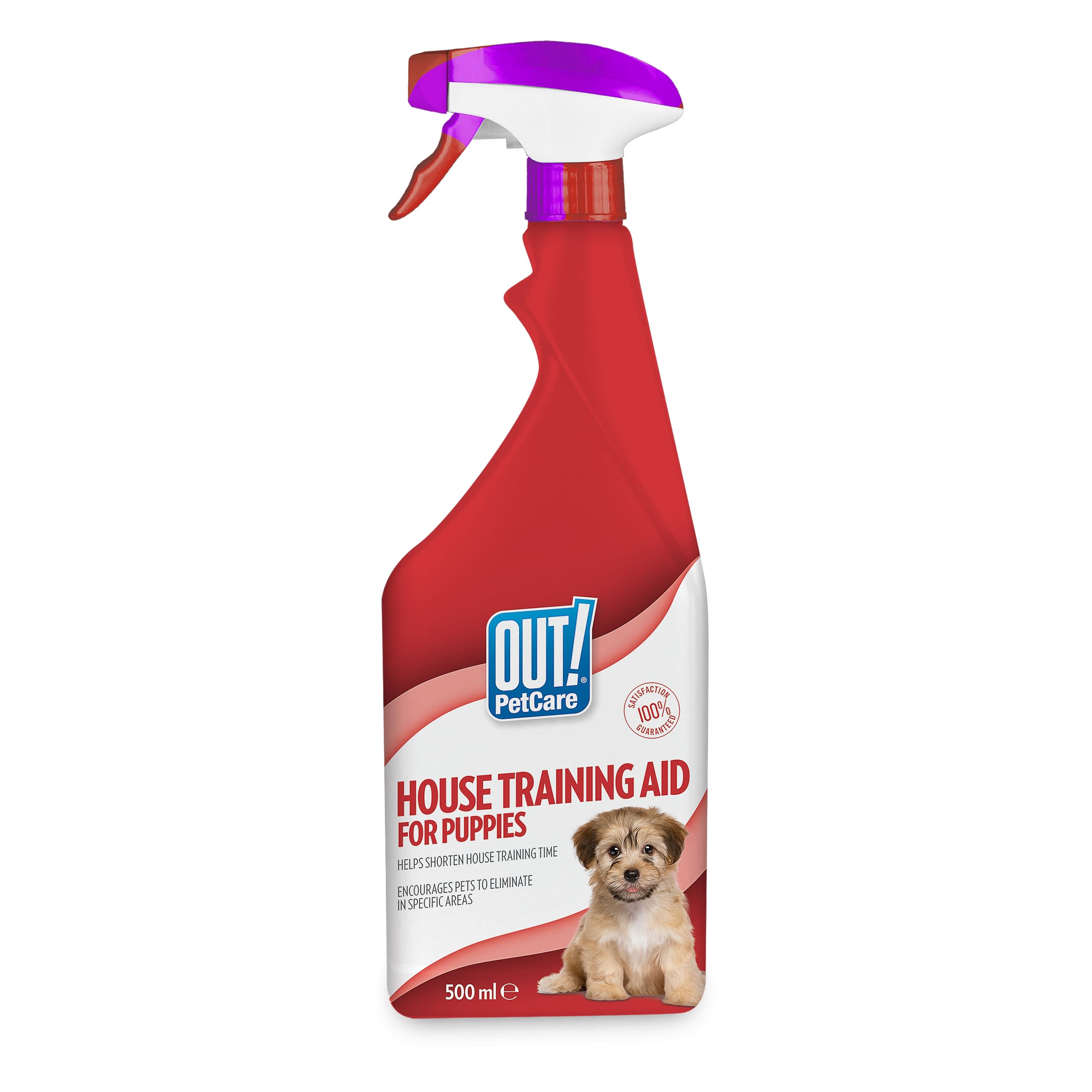 OUT! Indoor and Outdoor Dog and Puppy Training Spray | House-Training Aid| 500ml