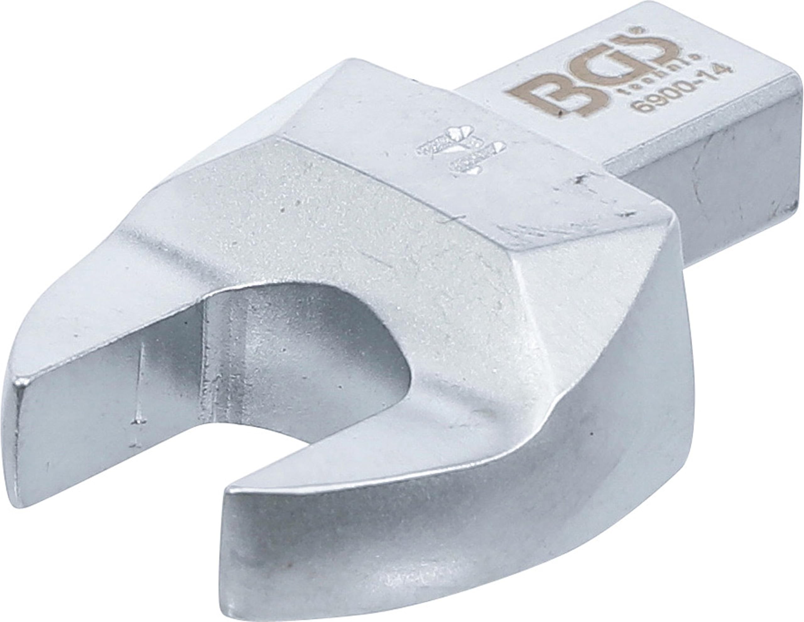 BGS 6900-14 | Open-End Push Fit Spanner | 14 mm | Square Size 9 x 12 mm