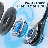 Wantek USB Headset with Microphone 3-in-1 USB-C/USB 3.5mm Laptops PC view 5