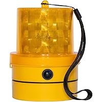 thumbnail image 2 of Grote 77913 Portable LED Warning Light - 360° Rotating Battery Operated Safety Beacon For Trucks, Trailers, Work Zones 2 of 11