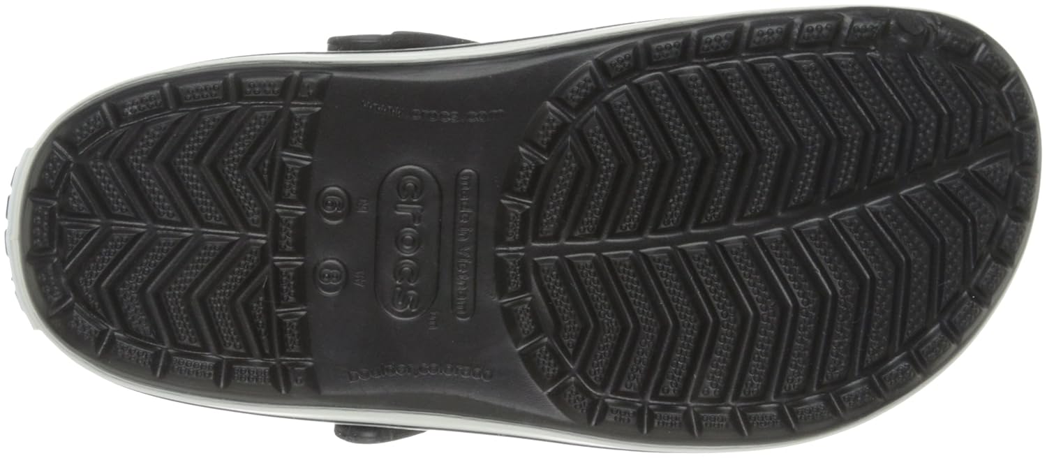 crocs unisex crocband black clogs and mules